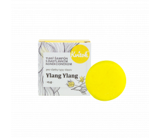 Kvítok Tuhý Šampon s Rostlinným Kondicionérem 25g - Ylang Ylang