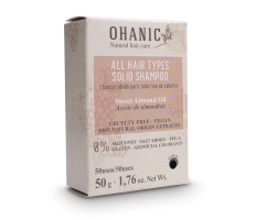 Ohanic Solid Shampoo 50g - Tuhý přírodní šampon