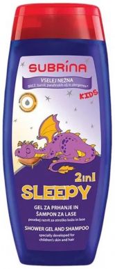 Subrína Sleepy 2in1 - Dětský sprchový gel a šampon